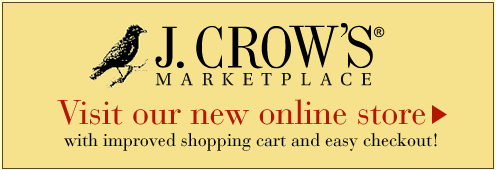 Shop at J.Crow's Marketplace